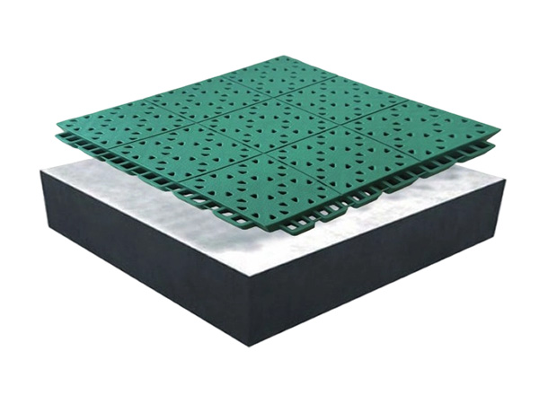 Jumi series suspended assembled flooring