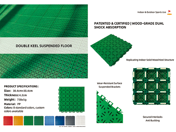 Double Keel Suspended Floor
